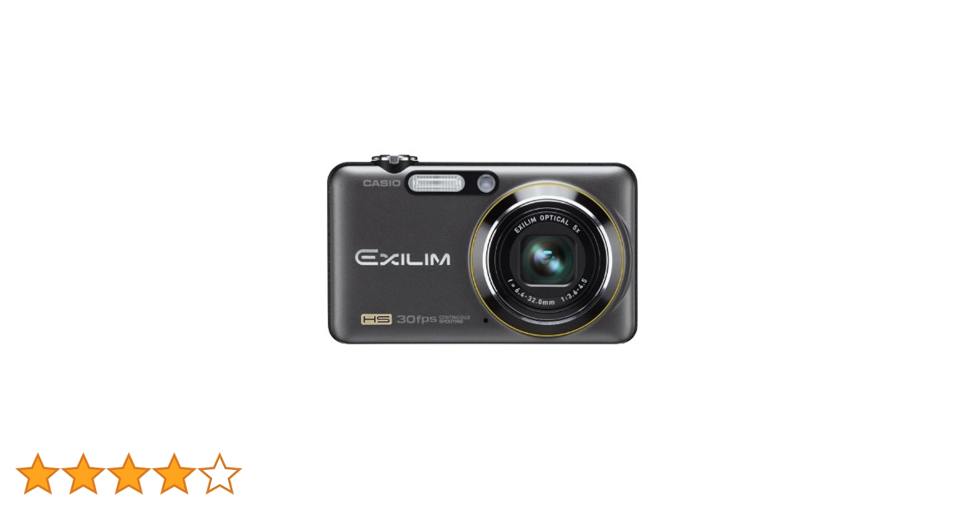 【動作品】EXILIM　EX-FC100　エクシリム　コンデジ　ブラック CASIO - ☆動作品☆カシオ CASIO EXILIM EX-FC100 ブラック